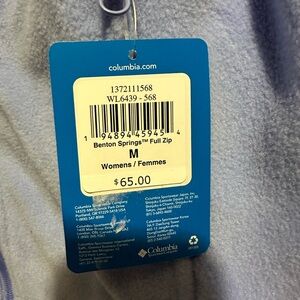 Columbia jacket NWT. Lavender colored